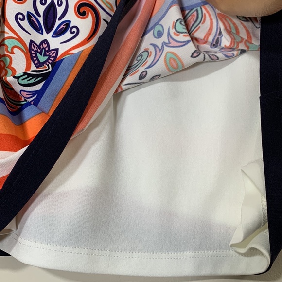 NWT. Vince Camuto Floral Sleeveless Shift Dress Size-12. - Picture 6 of 10